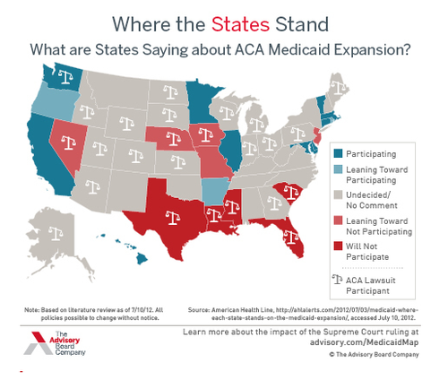 Obamacare states